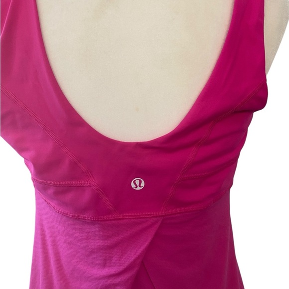 Lululemon Tame Me Cinch Waist Pink Tank Top - Picture 6 of 10